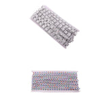 Maxbell Maxbell 2 Pieces 10 Yards Rhinestone Beaded Chain Ribbon Trim Embellishment for DIY Crafts Art