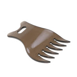 Maxbell Maxbell Professional Plastic Wide Tooth Oily Hair Comb Styling Hair Lift Combs Gray