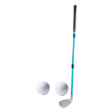 Maxbell Golf Training Club 17-33 Inches Telescopic Rubber Grip Multipurpose Aluminum Blue