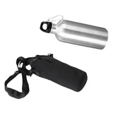 Maxbell 600ml Stainless Steel Sports Eco Water Drink Bottle+Sleeve Bag Pouch Cover