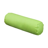 Maxbell Round Cylindrical Pillow Craft Supplies Bolster Cushion for Home Office Yoga Light Green