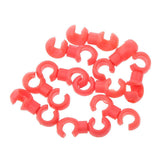 Maxbell 10pcs Cycle Bike MTB Brake Gear Cable S Style Clips House Hose Guides Red - Aladdin Shoppers