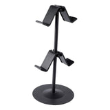 Maxbell Game Controller Holder Anti Slip Base Plastic Headphone Stand for Headphones 2 Tier Black