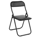 Maxbell 1/6 Scale Foldable Chair Toy for Soldiers Action Figure Body Accessory black