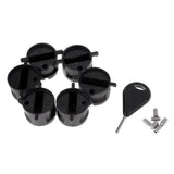 Maxbell 18x Surf  Plug with Grub Screws for Surfboard Fin Box with a Fin Key