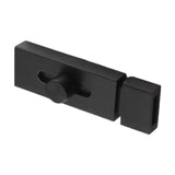 Maxbell Door Latch Easy to Install Slide Latch Lock for Garden Office Indoor Outdoor black