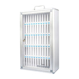 Maxbell Cell Phone Locker Wall Mounted Portable Storage Cabinet for Classroom Office 60 Slots