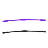 Maxbell 2 Pieces Kids Silicone Gel Eyeglasses Sunglasses Holder Glasses Strap Cords
