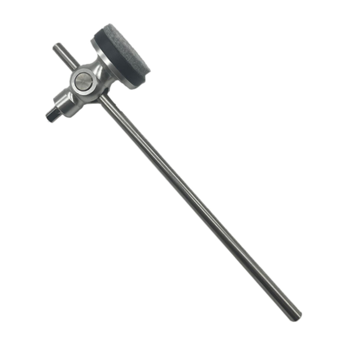 Maxbell Drum Hammer Head Practical for Electronic Drums Bass Drum Pedals Replacement argent