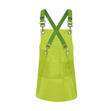 Maxbell Transparent Apron Gardening Durable Chef Apron Nordic DIY Occasion TPU Apron green