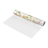 Maxbell Floral Decal Window Privacy Film Reusable Versatile for Kid's Rooms Colorful 40x100cm