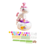 Fabric Flower Bouquet Craft Kit Children Holiday Easter Kids Crafts and Toys Style B