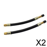 Maxbell 2x2x Tyre Valve Extender Twin Wheel Truck Van Converter Adaptor for Dust Cap