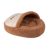 Maxbell Slipper Cat Bed with Cover Comfortable Dog Bed Soft Cozy for Small Dogs 65x45cm