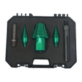 Maxbell Wood Log Splitter Drill Bit Set Farm Camping Efficient Heavy Duty Cone Drill Round Handle