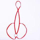 Maxbell Men Sexy Strappy Thongs Bodysuit Mankini Harness Underwear G-String Red - Aladdin Shoppers