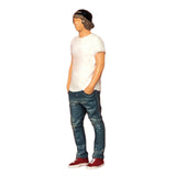 Maxbell 1/64 Scale People Figure Trendy Hand Painted for DIY Scene Diorama Dollhouse white