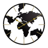 Maxbell Wall Clock Convenient Ornament Compact Decorative for Office Bedroom Kitchen