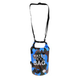 Maxbell 10L Camo Waterproof Dry Bag Sack for Kayaking Camping Rafting Blue Camo - Aladdin Shoppers