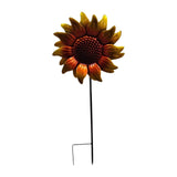 Maxbell Sunflower Garden Stake Fashion Sturdy Faux Flower for Courtyard Lawn