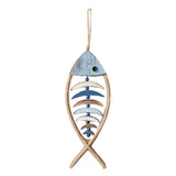 Maxbell Fishbone Hanging Ornament Wood Sign for Backdrop Bedroom Apartment