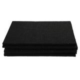 Maxbell 6pcs Acoustic Panel Sound Absorption Foam for Home Theater Studio Black