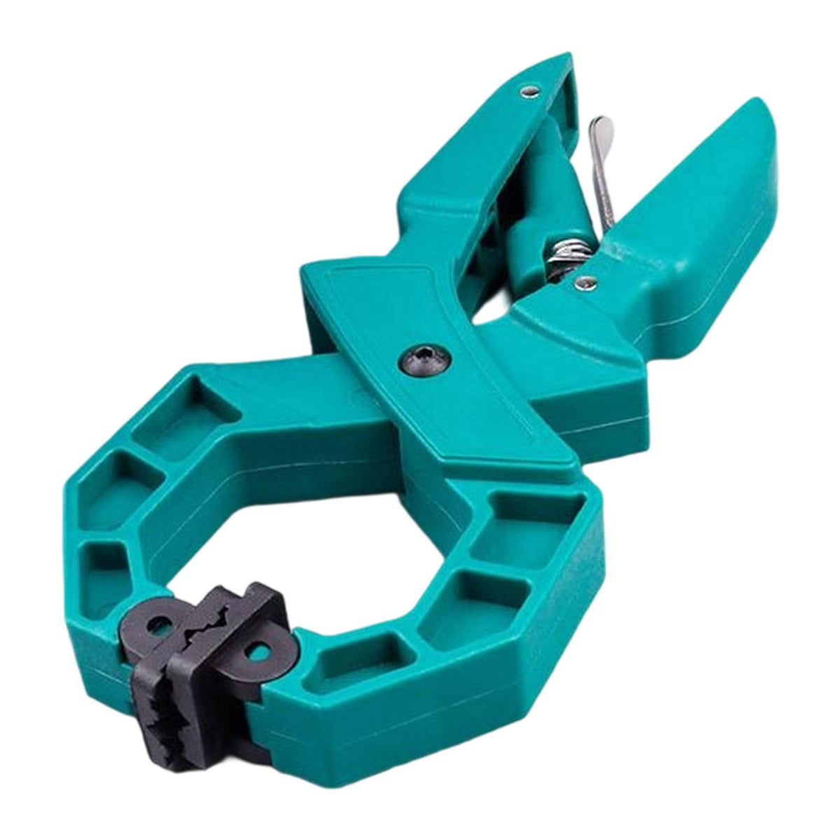Maxbell Locking C Clamp Adjustable Workshop Welding Craftsmen Face Clamp Woodworking Light Blue