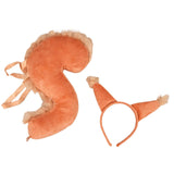 Maxbell 2xAnimal Tail Costume Kit Cosplay Hairband for Carnival Halloween Masquerade
