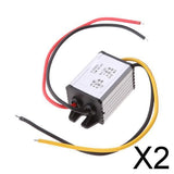 Maxbell 2xDC/DC Converter 12V  to 5V 3A 18W Power Supply Module Fully Sealed