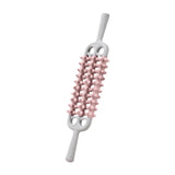 Maxbell Massage Roller Stick Handheld Calf Rolling Massager for Thigh Legs Cellulite Pink