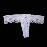 Maxbell Maxbell 1/6 Sexy Thong Lace underwear Female Briefs for 12'' Action Figure  White