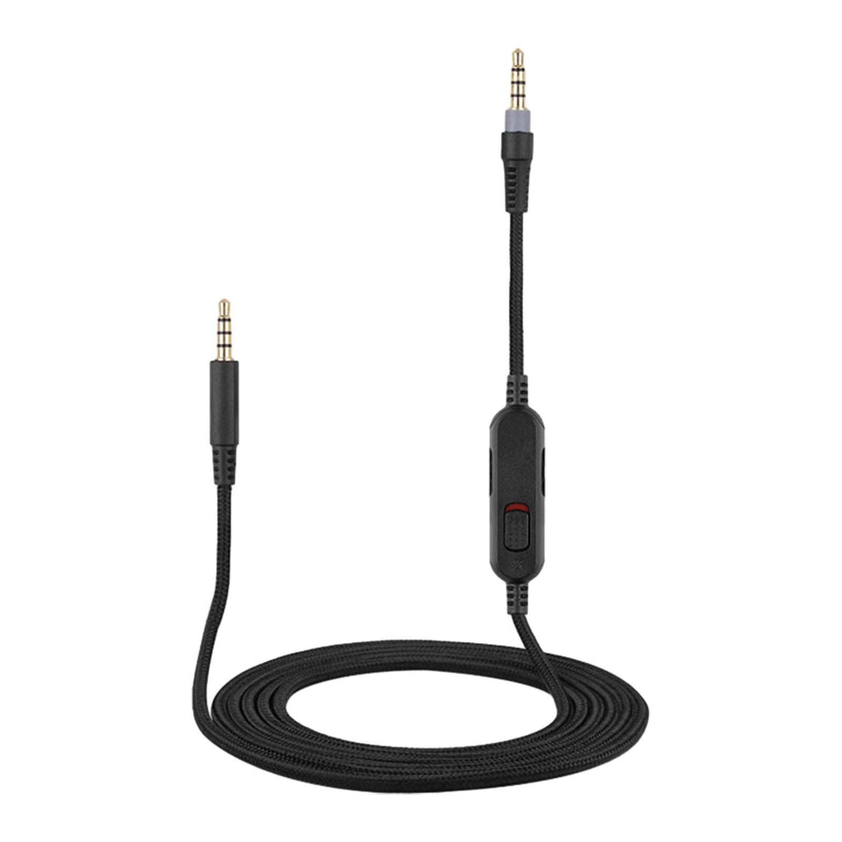 Maxbell Headphone Cable with Inline Mute & Volume Control 3.5mm for Hyperx Cloud Mix