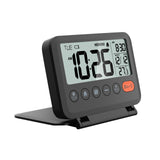 Maxbell Desktop Clock LCD Folding Desktop Table Clocks for Travelling Office Bedroom