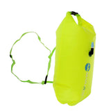 Maxbell 2 Pieces High Visibility Inflatable Dry Bag Swimming Snorkeling Safety Float