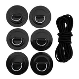 Maxbell Maxbell Inflatable Boat Stand Up Paddleboard SUP Bungee Cord Deck Rigging Kit Black