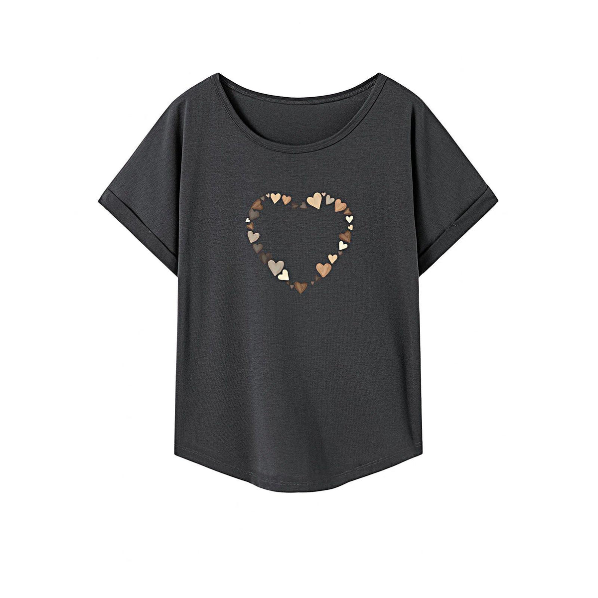 Maxbell Maxbell Women's T Shirt Summer Clothes Female Soft Basic Tee for Camping Street Trip M
