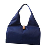 Maxbell Gym Bag Portable Overnight Bag Sports Duffel Bag for Camping Fitness Workout Dark Blue