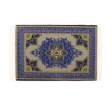 Maxbell 1:12 Miniature Dollhouse Carpet Toys for Living Room Vintage Carpeting Decor
