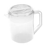Maxbell Water Jug Pitcher Portable Easy to Fill Drinkware Beverage Restaurant Summer Clear