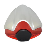 Maxbell Motorcycle Rear Seat Cowl Cover Professional Fairing Pillion for Suzuki Red Silver