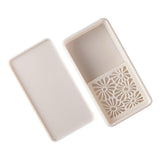 Maxbell Cornstarch Tapper Box Cornstarch Powder Container for Earring Making