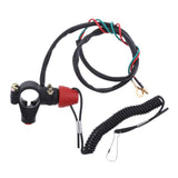 Maxbell 2x Universal Boat Outboard Engine Stop Safety Kill Switch Tether Cord