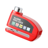 Maxbell Generic Alarm Disc Lock for Hole Diameter 7mm above for Bike Motorcycle Red