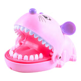 Maxbell Maxbell Biting Finger Mice Toy Funny Tricky Bite Finger Toy for Props Ages 4 and up Pink