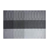 Maxbell Party Placemat Multifunctional Rectangle Table Mat for Home Party Restaurant Gray
