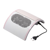 Maxbell Nail Dust Collector Machine Hand Rest Nail Dust Suction Nail Art Suction