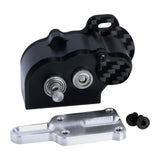 Maxbell Lcg Transmission Gearbox Sturdy Lightweight with Slipper Pad DIY Accessories Black