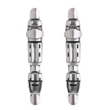 Maxbell 4 Pieces Fishing Reel Seat Deck Wheel Rod Clip Pole Fitted Deck Rod Building