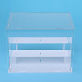 Maxbell Two Layers Modern Acrylic Display Show Case Dustproof Box Protector Tools DIY - Aladdin Shoppers