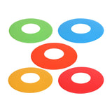 5 Pieces Markers for Agility Floor Dots Nonslip Football Training Signs